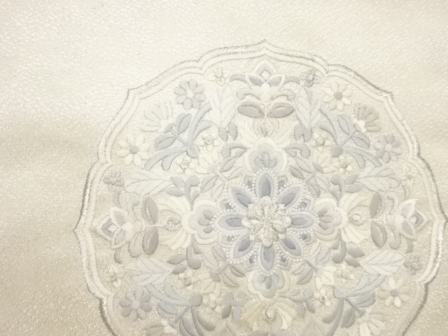  華文模様刺繍名古屋帯